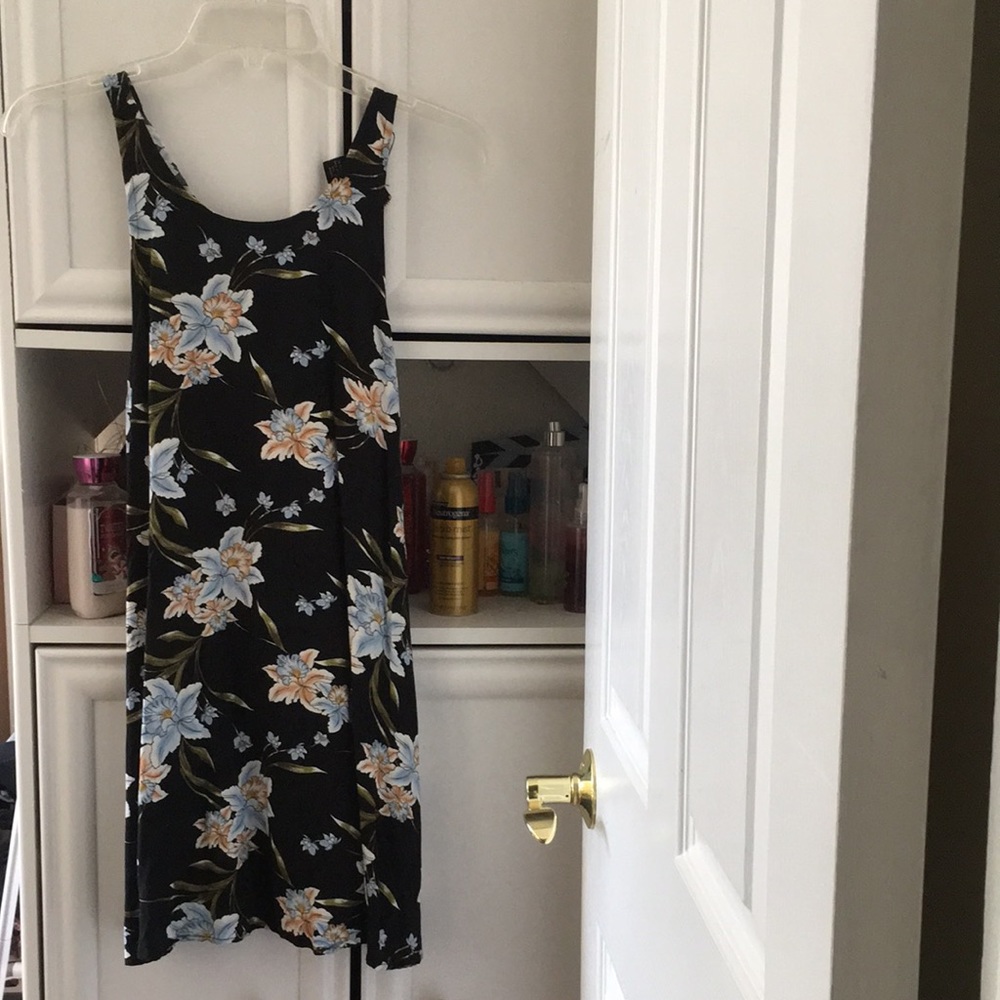 Blue Hawaiian Floral Forever 21 dress
